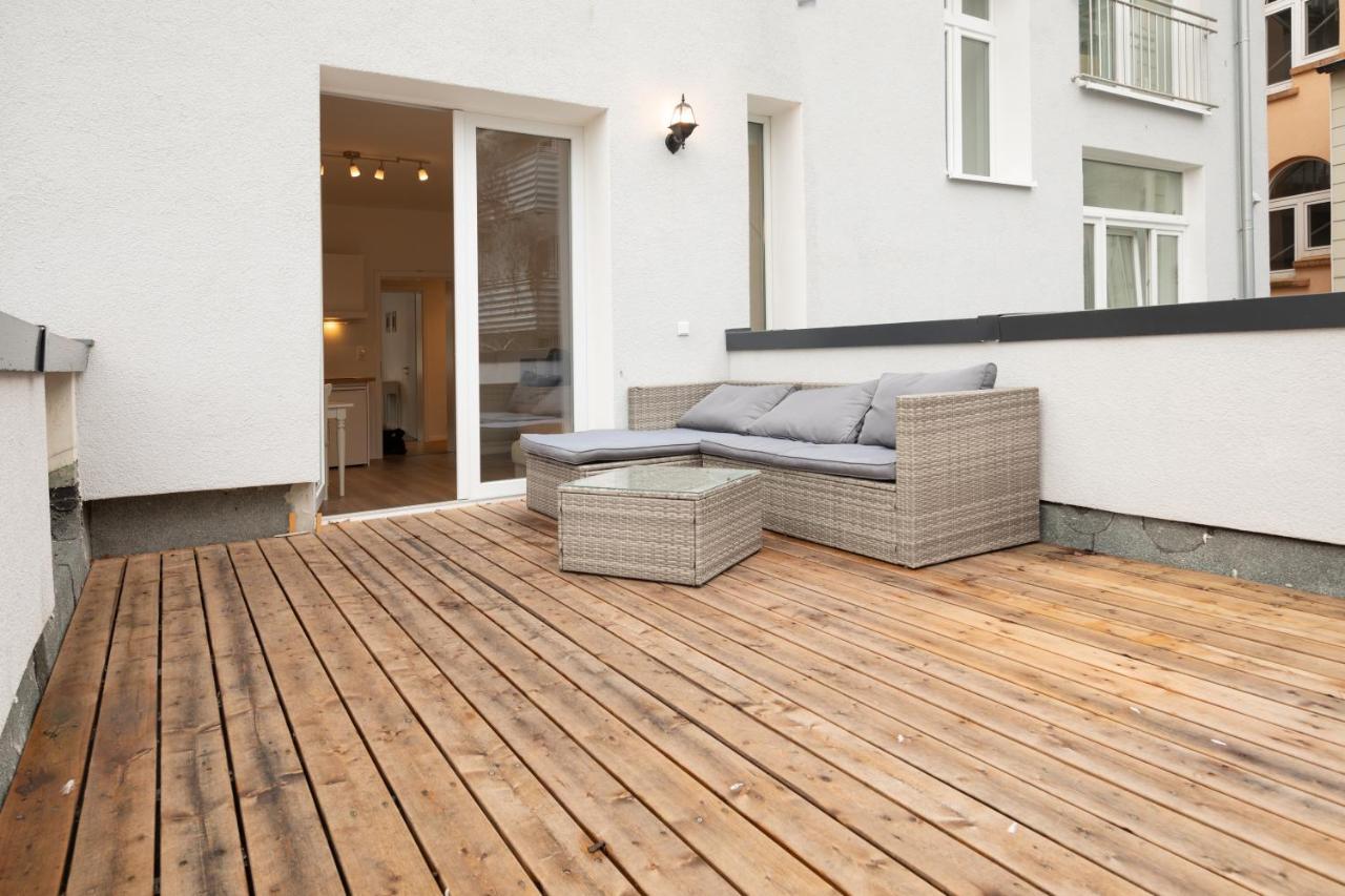 Jaybnb - Apartment Direkt Am Hafen Mit Terrasse Und Uhd Tv Dortmund Exteriör bild